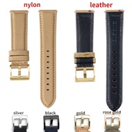 20mm 22mm Universal Genuine Leather Watch Band Nylon Bracelet Soft Strap Men Watches Accessories Replacement Wristband for Seiko
