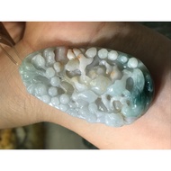 Floating Flower Bird Brand Jade Pendant Necklace Necklace (Chinese): Meaning Happy Eyebrow Brand Pen