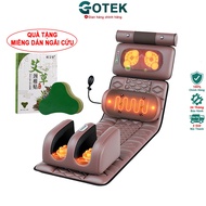 High quality genuine GOTEK Z30 Full Body Massage Cushion, New model 4D roller for relaxing massage, 