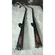 ✓ ⊙ Stainless chicken pipe Bajaj CT 100 with Tatak APIDO