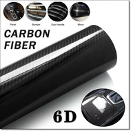 NICAI 6D Carbon Sticker 1 ROLL L152CmxP18 Meter Original No Marks Premium Super Gloss Body Original 