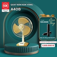 Quạt bàn Nhật 3 mức gió (50W) KDK vàng A40B(GD) - Bảo hành chính hãng 12 tháng