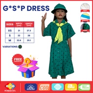 RMT Collection G*S*P Junior/Star Girl Scout Uniform Dress – Perfect for Elementary Girls Kids Scouts