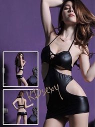 情趣內衣 性感 漆皮仿皮緊身裙 Sexy Dress
