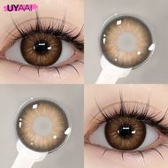 UYAAI NOMAL SOFTLENS 1 pasang Lensa MINUS 0-6.00 Softlens Kontak Warna diameter 14.2MM Softlens Mata