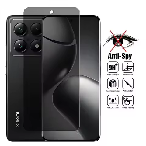 For Xiaomi 14T Pro Glass For Xiaomi 14T 14 T Pro Tempered Glass Anti Peep Privacy Screen Protector F