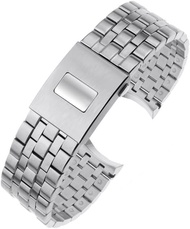 INSTR Stainless Steel Watch Strap Men Watch Band For IWC Pilot Mark 17 18 Little Prince IW377717 Bra