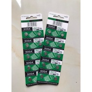 Blister of 10 AG1 G1 LR621 621 1.5v batteries