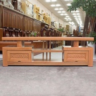 Japanese style 1m6 oak TV shelf, TV cabinet, wooden living room cabinet shelf, TV shelf