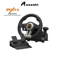 PXN V3 Pro – Black Racing Simulator Steering Wheel (PC/PS3/PS4/Xbox One/Xbox Series X|S/Nintendo Swi