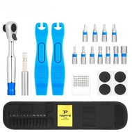 Bike Ratchet Wrench 72-Tooth Ratchet 5° Swing Angle Magnetic Bit Holder