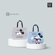 Moshi Moshi กระเป๋าช้อปปิ้ง ลาย Mickey Mouse ลิขสิทธิ์แท้จาก Disney รุ่น 6100001760-1761