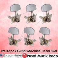 ⚡CLEARANCE OFFER⚡ RM Kapok Guitar Machine Head Tuner Peg 3R3L Akustik Gitar Kapok Pemusing Gitar Tel