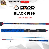 Daido Blackfish Fiber Solid Fishing Rod 120,135,150cm Flexible And Strong