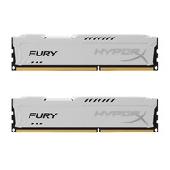 Kingston HyperX FURY Ram16GB (2x8GB) 1600MHz DDR3 CL10 DIMM White (HX316C10FWK2|16) (แรม) -