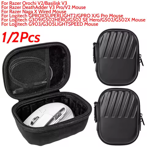 Carrying Bag Portable Storage Bag for Razer Viper V3 Pro for Razer DeathAdder V3 Pro/V2 Mouse for Ra
