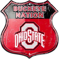 Buckeye Nation - Ohio State University Route Sign