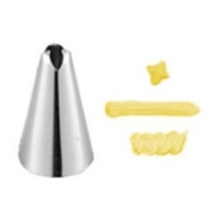 Churros Cake Star Syringe Triangular Plastic Piping Bag Tip