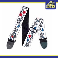 Jim Dunlop - JH02 Jimi Hendrix Monterey Adjustable Guitar Strap (Guitar Equipment)(Guitar Strap)