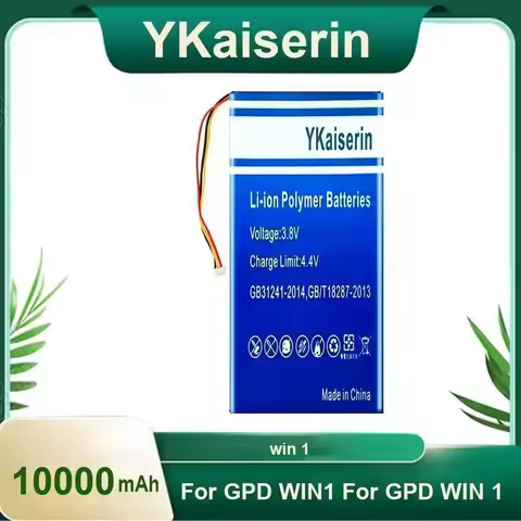 10000mAh YKaiserin for GPD WIN 1 Battery for GPD WIN for GPD WIN1 Bateria Fast Shipping Warranty 2 Y