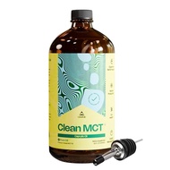 LevelUp Clean MCT Oil - 100% Caprylic C8 for Energy, Focus, Gut Health, Brain Superfuel - Keto Suppl