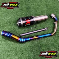 AKRAPOVIC GP LORENZO. EKZOS PNP LC 135, 150R, RSX150, FZ 150, FZ 150FI, RAIDER, RAIDER FI, R15