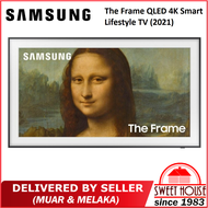 [DELIVERED BY SELLER] Samsung TV 65" The Frame QLED 4K Smart Lifestyle TV QA65LS03BAKXXM Television