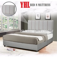 YHL Eira Fabric / PVC Divan Bed Frame (More Than 20 Choice Of Colors)