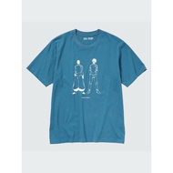 UNIQLO SHORT SLEEVE SHIRT OFFICIAL GOJO SATORU GETO SUGURU JUJUTSU KAISEN SIZE L