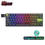 RK Royal Kludge RK C61 8000Hz With Magnetic Switch Wired Mechanical Keyboard