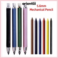 ORIENTLIIY Mechanical Pencil, 5.6mm Metal Automatic Pencil, Creative Drawing Writing Tool Sketch Com