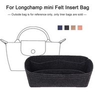 Bag Organizer For Longchamp Mini Bag Storage Bags The Liner Bag Felt Purse Insert Handbag Liner Bags