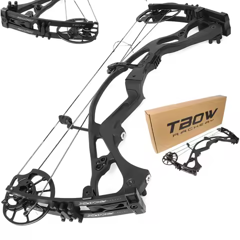 40-70Lbs Compound Bow 342fps Arrow Speed Pulley Bow Archery Right Hand Let-off 80-85% CNC Dual Cam S