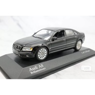 [Ready Stock] Mini Cut 1/43 Audi a8 4.2 Original Pack, Slightly Rashed, with Original Packaging Box 