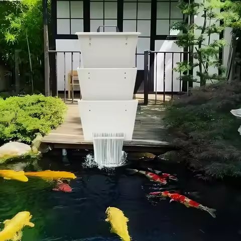 Bacteria House Media Koi Pond Bakki Shower Filter Home Use Aquarium Fish Tank Filtration Equipment T