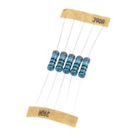 500Pcs 100Value x 5pcs 1W 1% Metal Film Resistor 10 ohm-1M ohm Assortment Kit Mixed resistance packa
