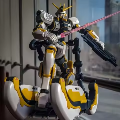 HG 1/144 RX-78AL Atlas Thunder Universe Battlefront Mech Assembly Model Kit Detail Action Model Desk