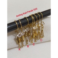 925 silver hook earrings Gold plated