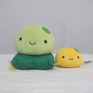 Manju onsen plush doll and keychain