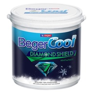 HomePro สีน้ำทาภายใน  COOL DIAMONDSHIELD 7 BASE A ด้าน 2.5 แกลลอน แบรนด์ BEGER