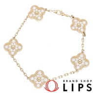 กำไลข้อมือ Van Cleef & Arpels รุ่นวินเทจ Alhambra 5 ชิ้น VCARA41400 (ขนาดข้อมือ: ประมาณ 19 ซม. / ควา