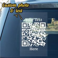 Customized QR Code Stickers - Scannable Stickers With Your Website, Link Or Text | Commercial QR Cod