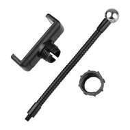 Andoer พับโทรศัพท์ตัวยึดขาตั้ง1/4ที่ติดตั้งสกรูสำหรับ LED แหวนไฟสมาร์ทโฟน Mounting ใช้งานร่วมกับ iPh