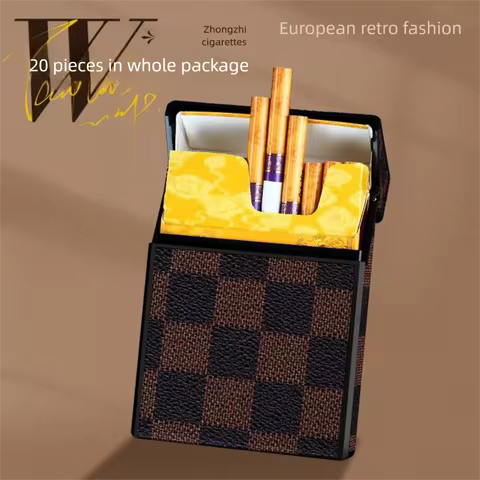 YH-126， Hot selling, magnetic suction, vintage leather pattern, universal, soft and hard 20 pack, ci
