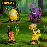 【In Stock】HIPLAY Morstorm Pokémon Figure - Pikachu Gengar Psyduck Charmander Art Anime Figurine