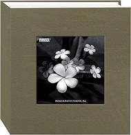 Pioneer Photo Albums 100 Pocket Caramel Silk Fabric Frame Cover Photo Album for 4 by 6-Inch Prints