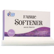OTHER - 薫衣草香型 乾衣機防靜電衣物柔順紙 柔順劑 40片 x1
