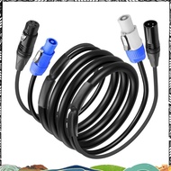 DMX512 Extension Cable 3Pin XLR Signal Combo Cables forStage Lighting, Concerts, Events
