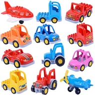 Compatible with Lego Duplo Large Particles Building Blocks Cars Trucks Children Toys Gifts