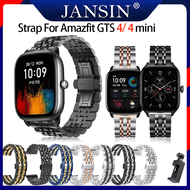gts4 /GTS 4mini Replaceable Band for Amazfit GTS 4 mini Smart watch Stainless Steel Strap Metal Brac
